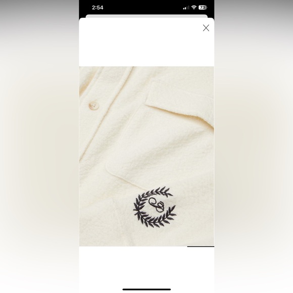 PINK Victoria’s Secret Reverse Fleece Shacket - Picture 2 of 8